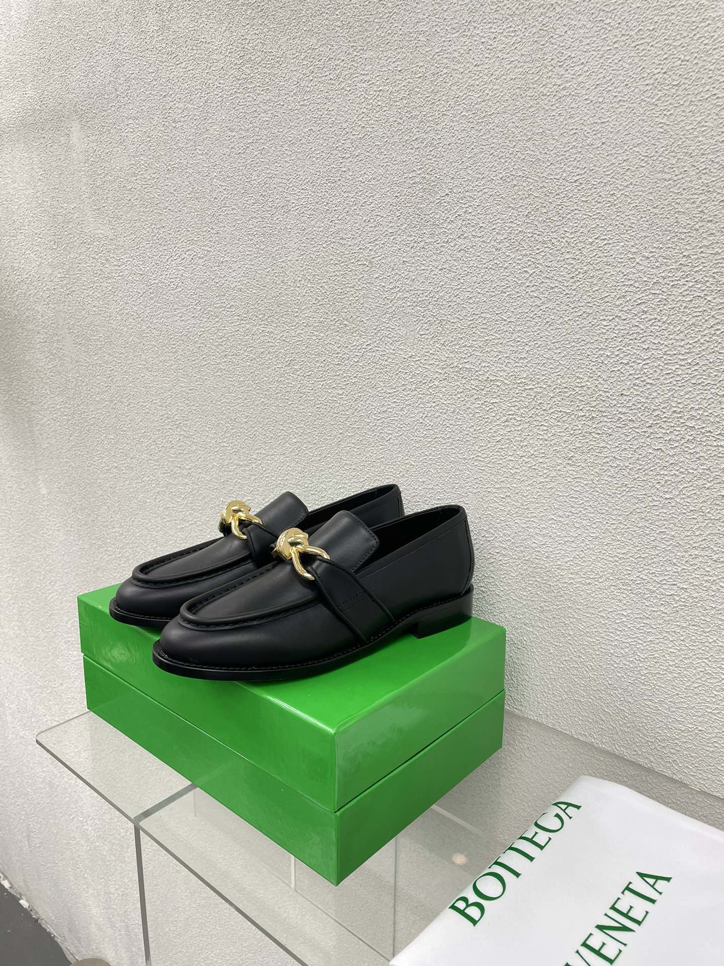 Bottega Veneta Astaire Metal Knot Loafers – 2024SS