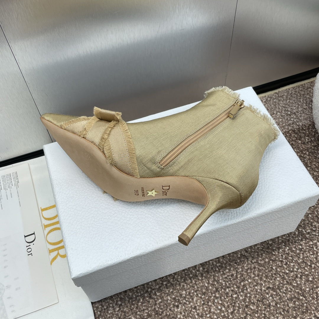 Dior J'Adior Adiorble Tassel Ankle Boots – 2024 Fall/Winter Collection
