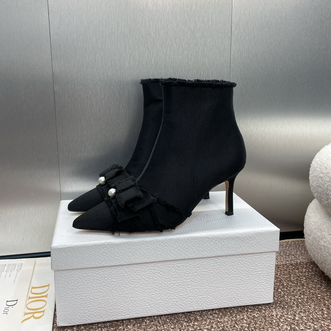 Dior J'Adior Adiorble Tassel Ankle Boots – 2024 Fall/Winter Collection