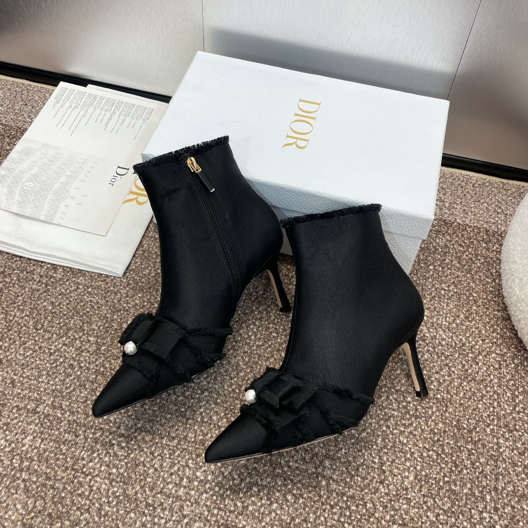 Dior J'Adior Adiorble Tassel Ankle Boots – 2024 Fall/Winter Collection
