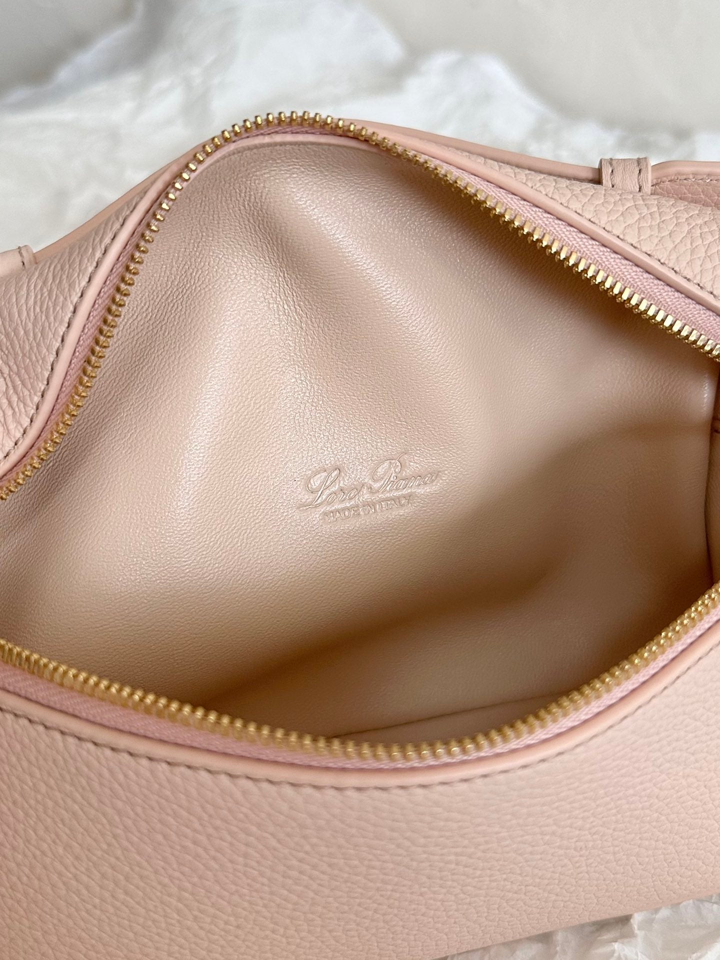 Loro Piana L19 Crossbody Bag – Cream Honey