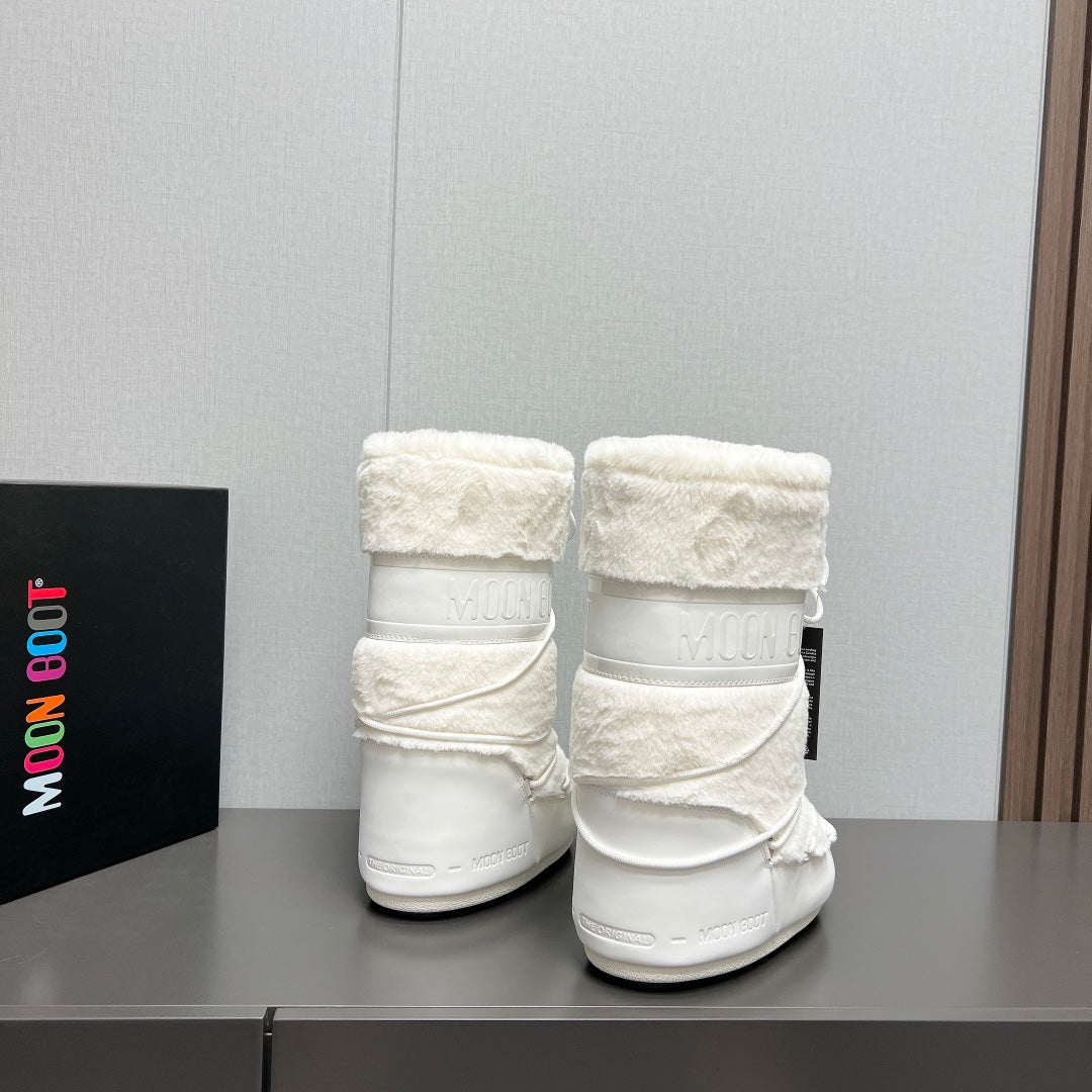 Moon Boot Fluffy Y2K Snow Boots – 2024FW