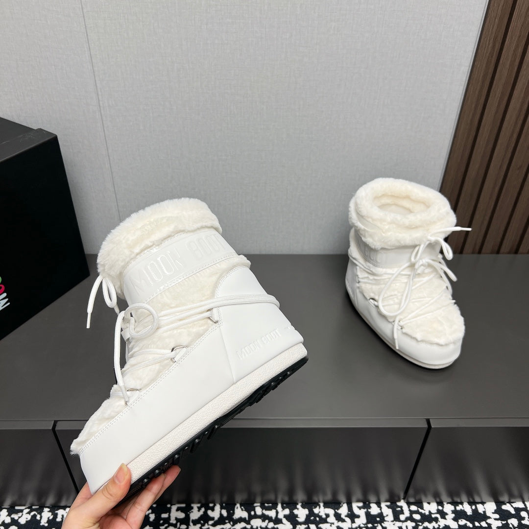 Moon Boot Fluffy Snow Boots – 2024FW