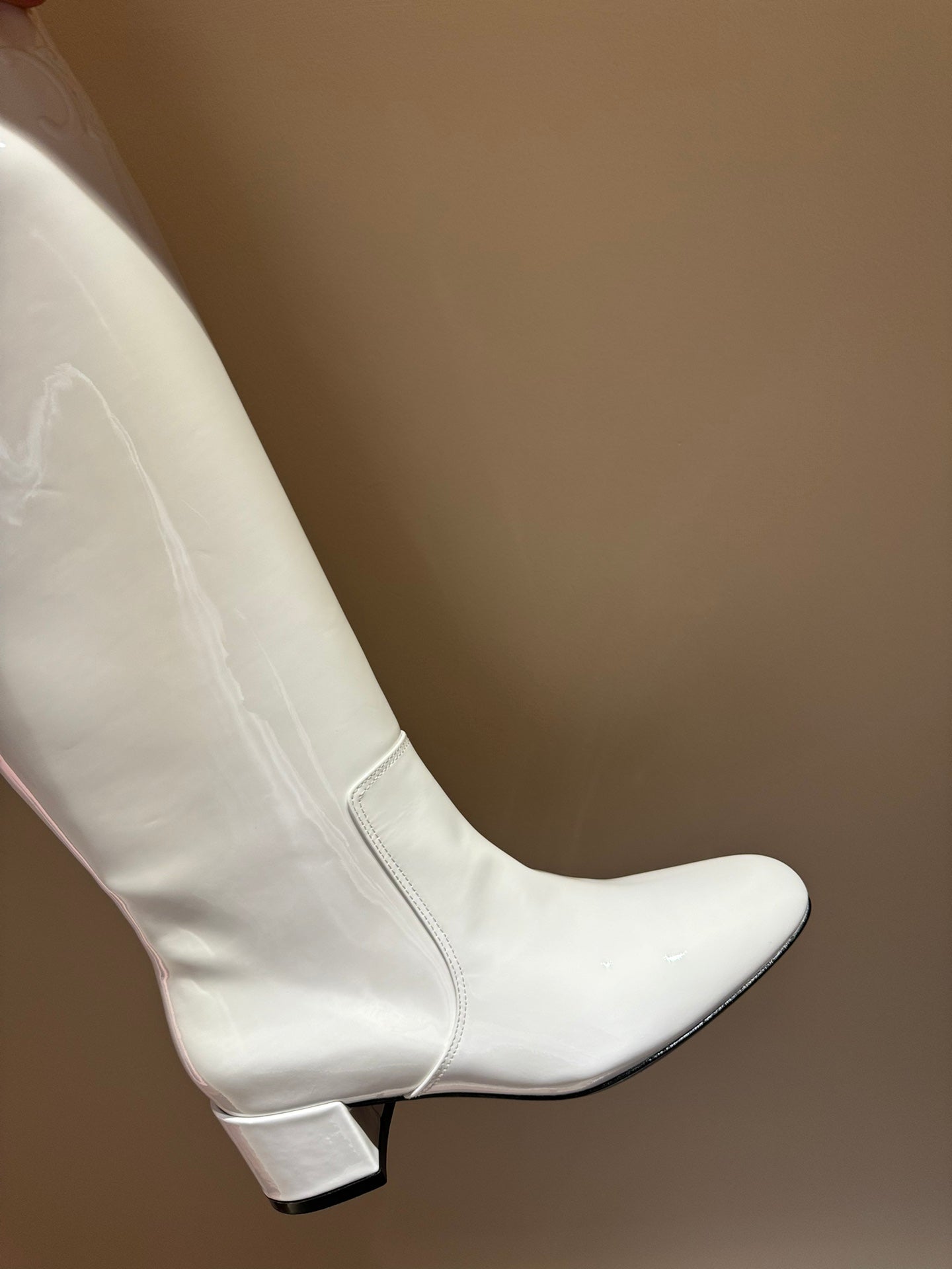 Celine Retro Chunky Heel Knee-High Boots – 24SS Autumn/Winter Collection