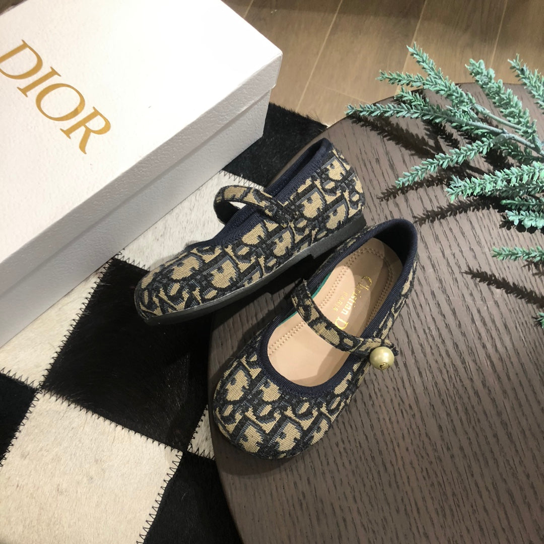 Dior DioBady Ballet Quilted Flats – Kids Collection – 2024SS