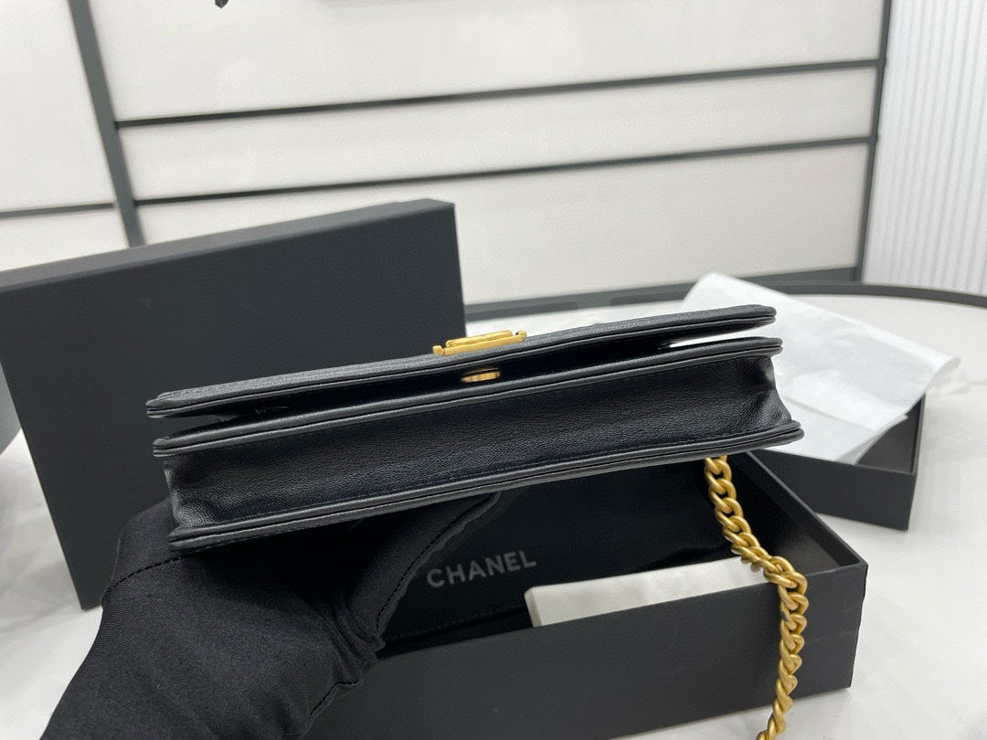 Chanel Boy WOC Lambskin Crossbody Bag – 2022 Collection