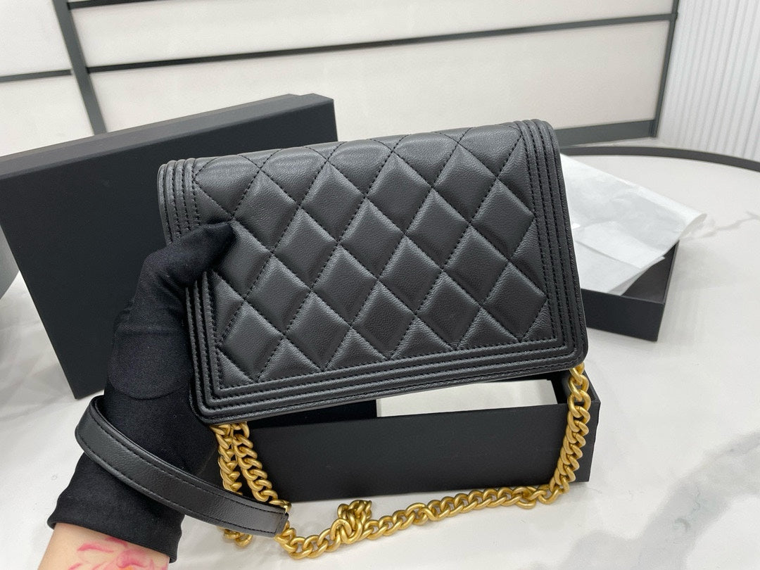 Chanel Boy WOC Lambskin Crossbody Bag – 2022 Collection