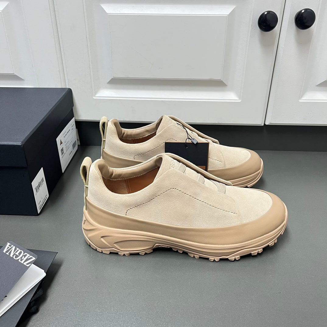 Zegna Triple Stitch™ Monte Perforated Casual Shoes