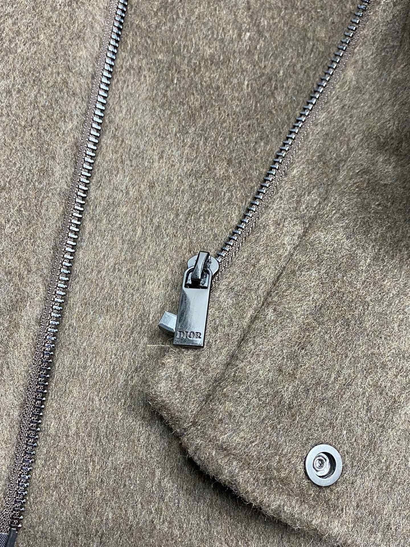 Dior Men's Classic Lambswool Short Coat