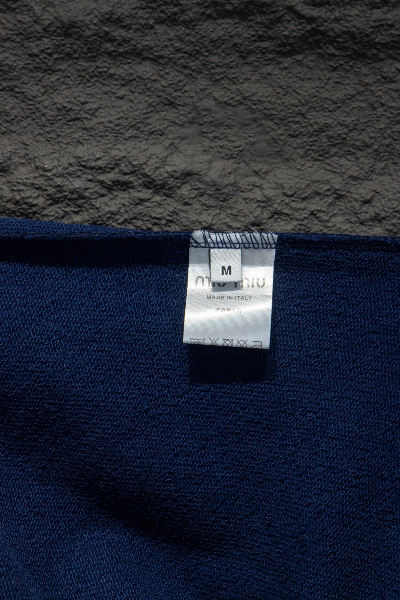 Miu Miu Embroidered Oversize Cotton Sweatshirt