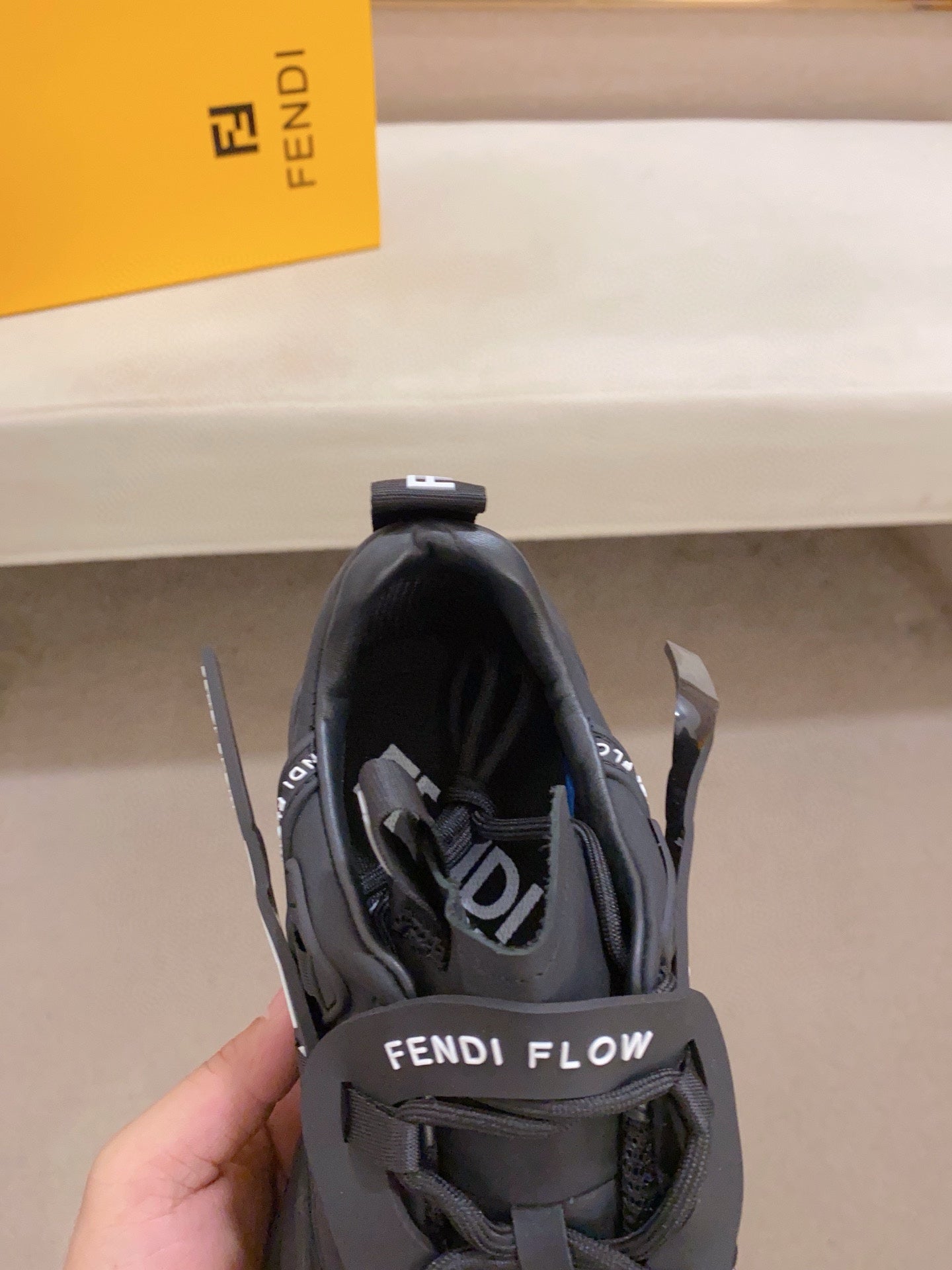 Fendi Men's Casual Leather Sneakers – 2025 Collection