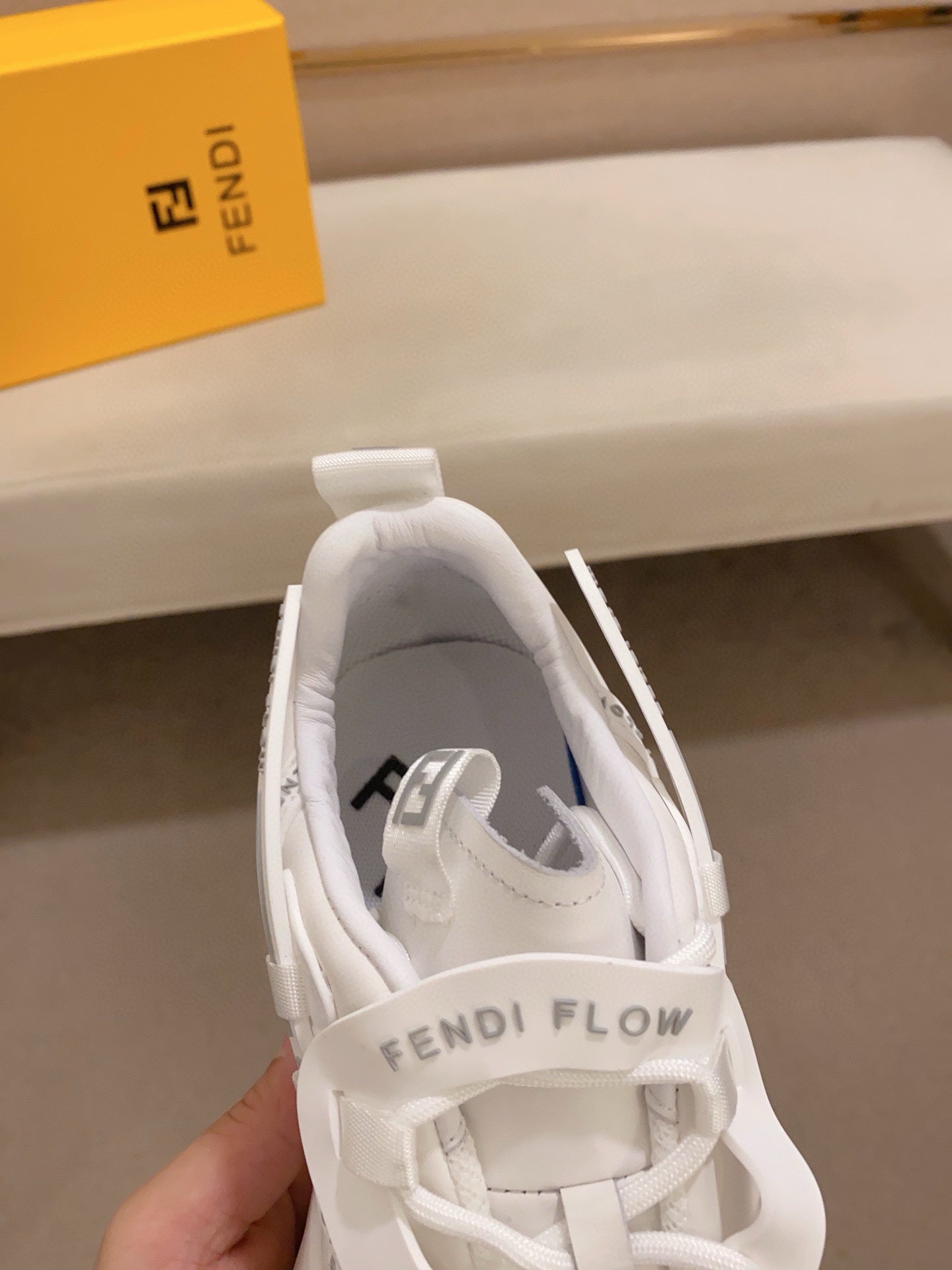 Fendi Men's Casual Leather Sneakers – 2025 Collection
