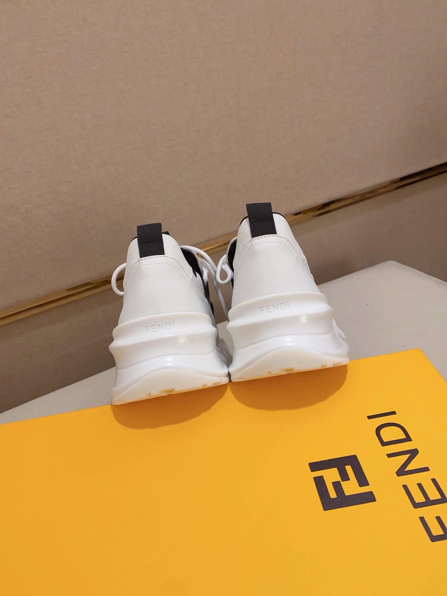 Fendi Men's Casual Leather Sneakers – 2025 Collection