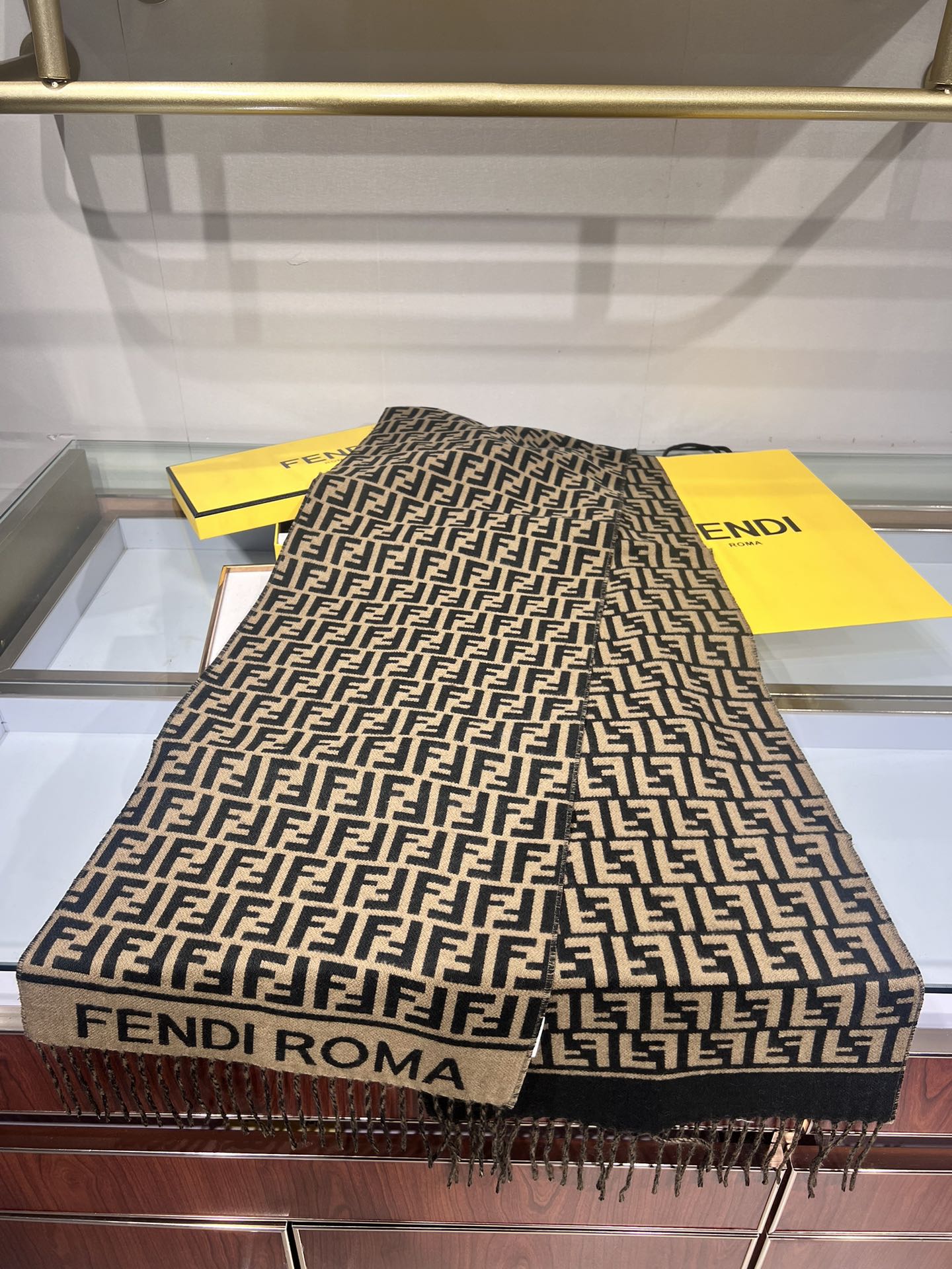 Fendi FF Monogram Scarf