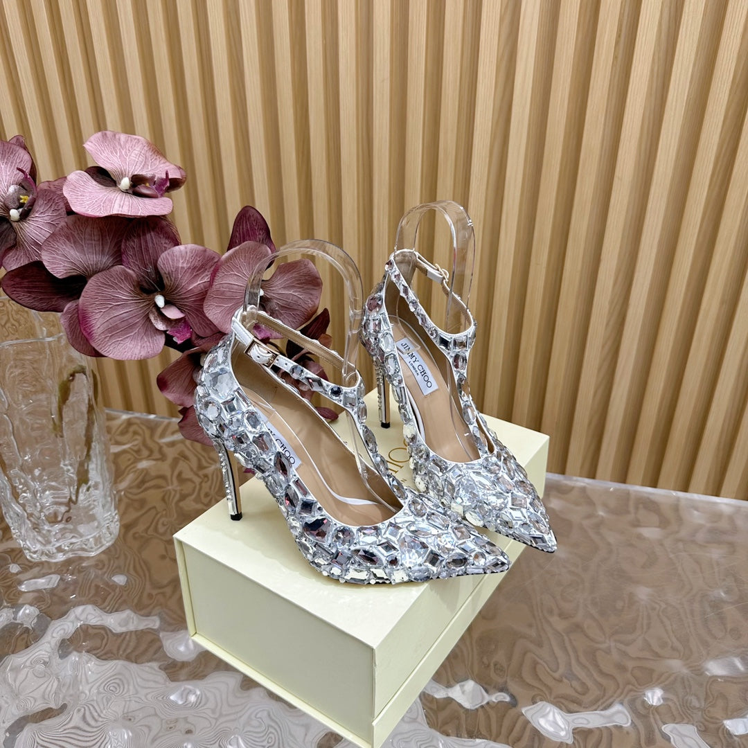 Jimmy Choo Evening High-Heeled Sandals – 2024SS