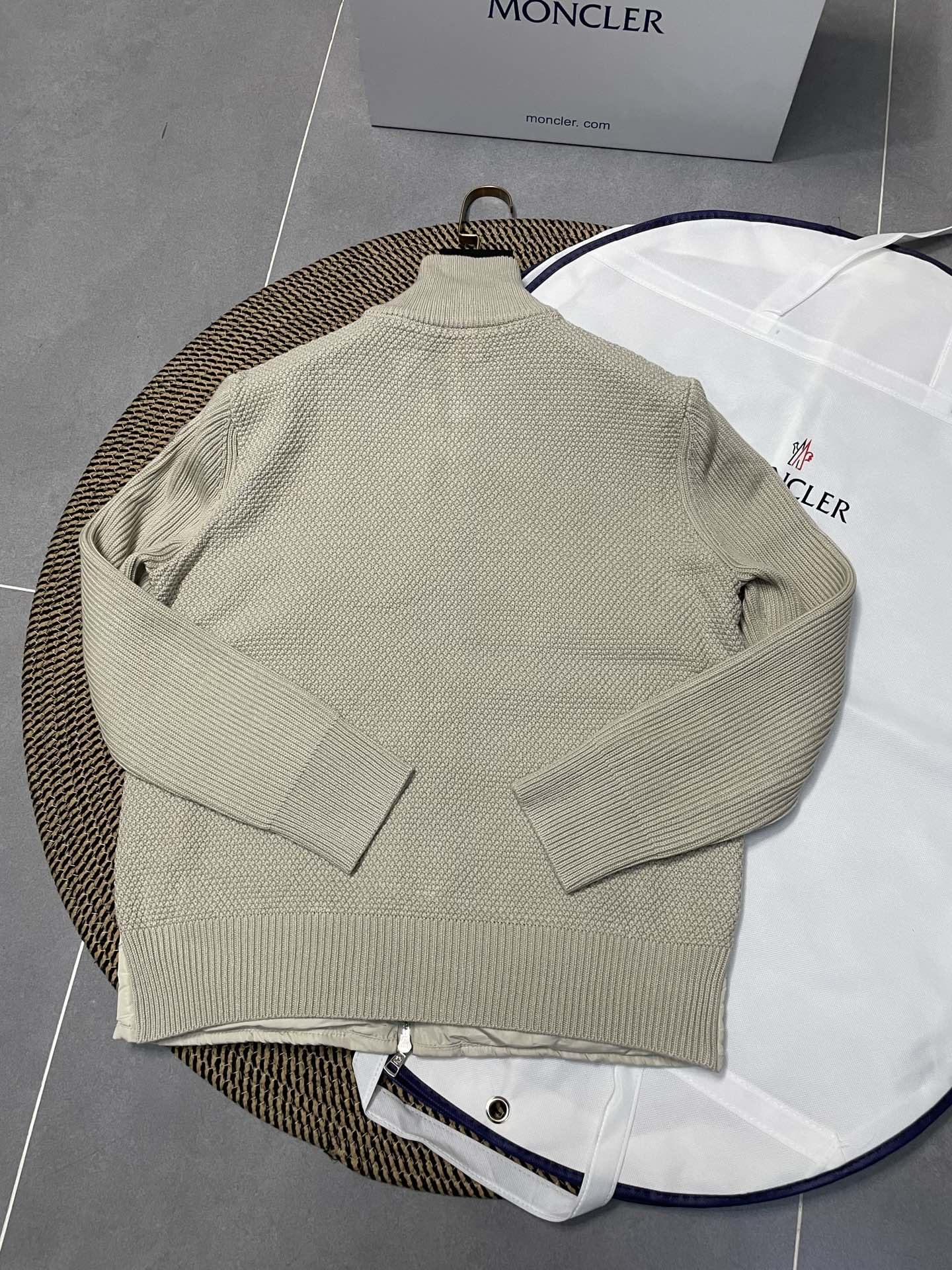 Moncler Men's Knit Down Spliced Jacket – New Collection