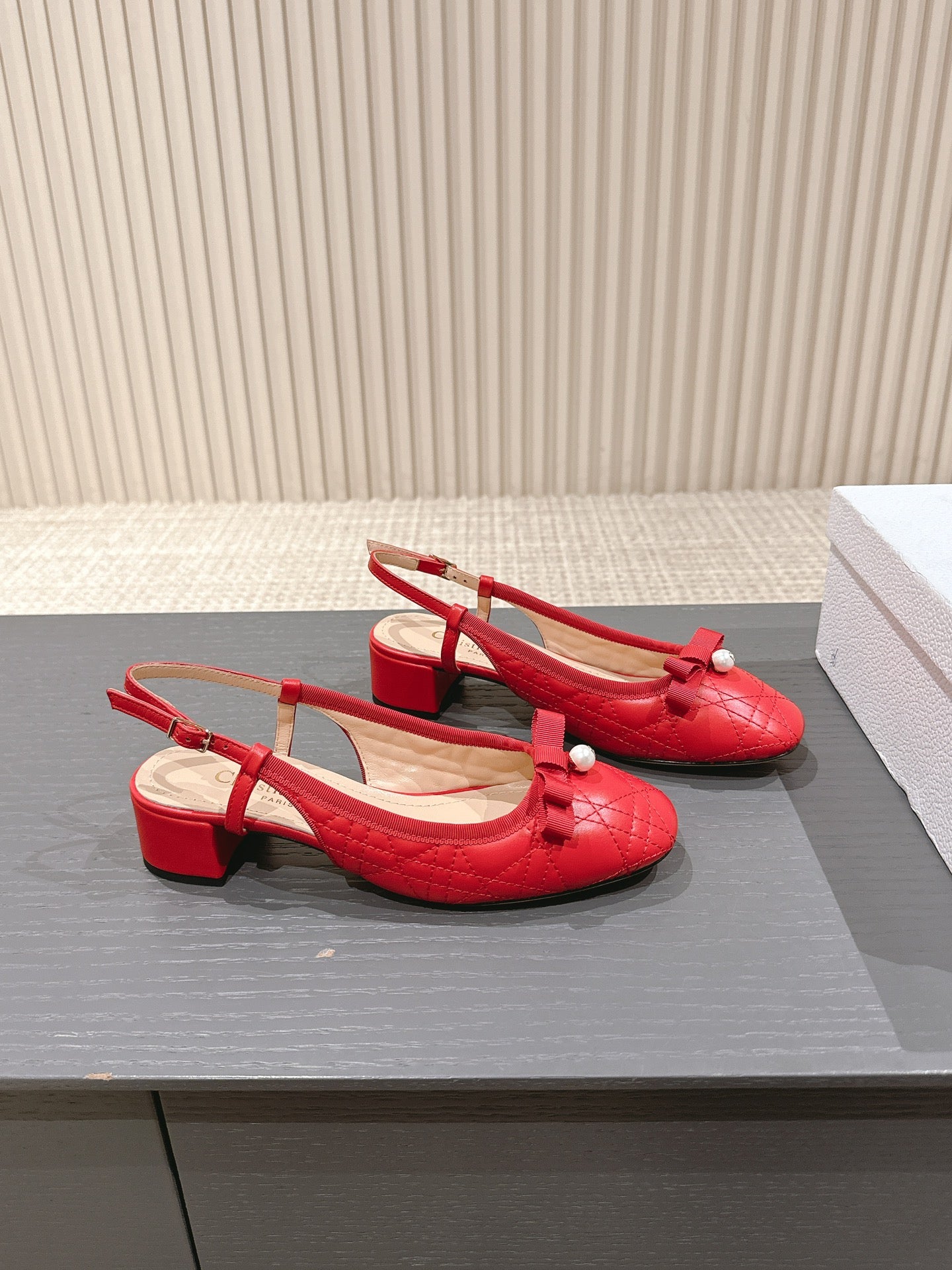 Dior D-Ramour Embroidered Cannage Ballet Flats – 2024 Spring/Summer Collection