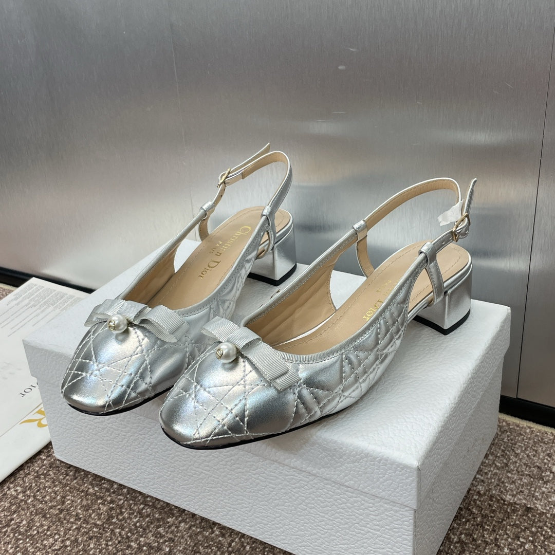 Dior Ballet Cannage Low-Heel Ballerina Flats – 2024 Spring/Summer Collection