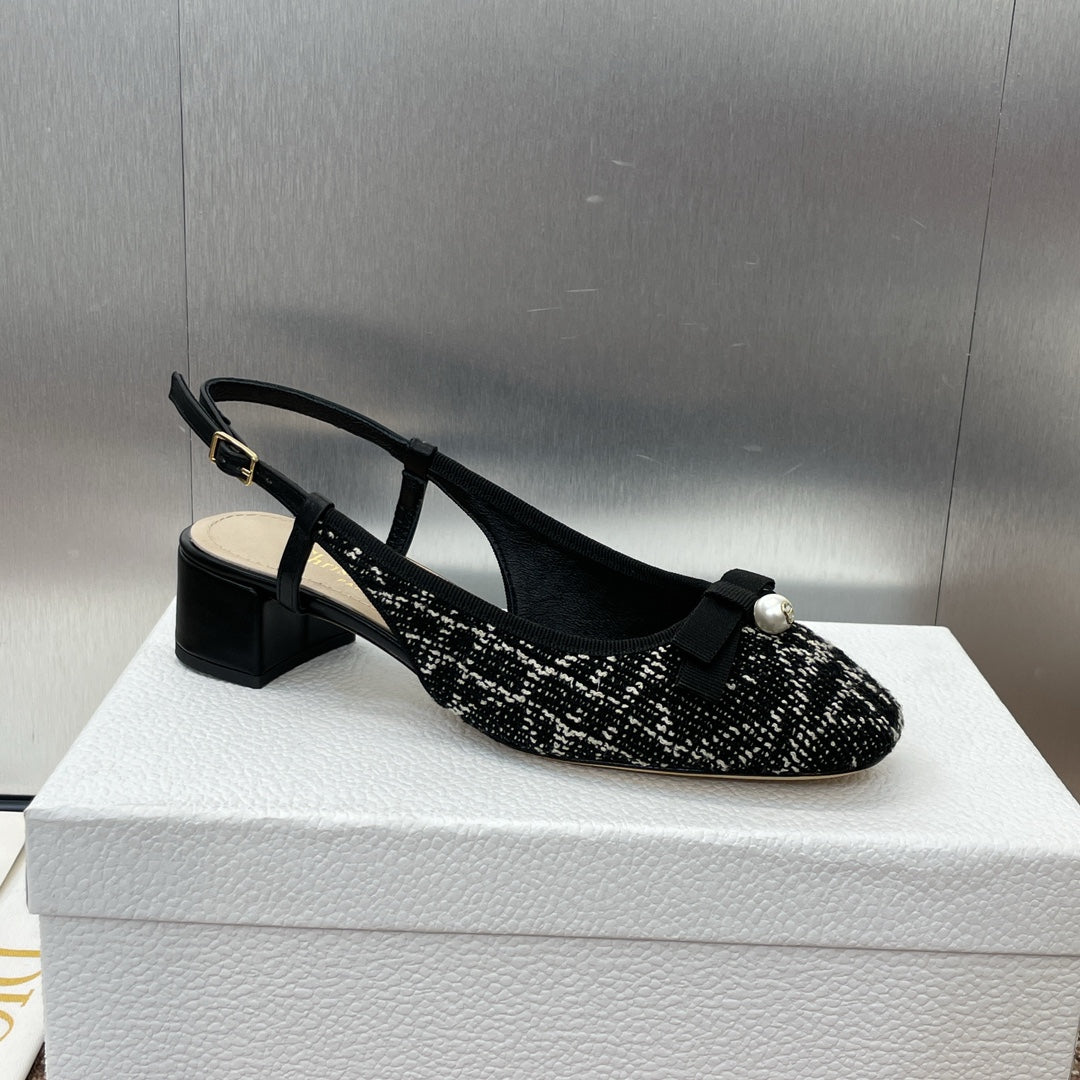 Dior Ballet Cannage Low-Heel Ballerina Flats – 2024 Spring/Summer Collection