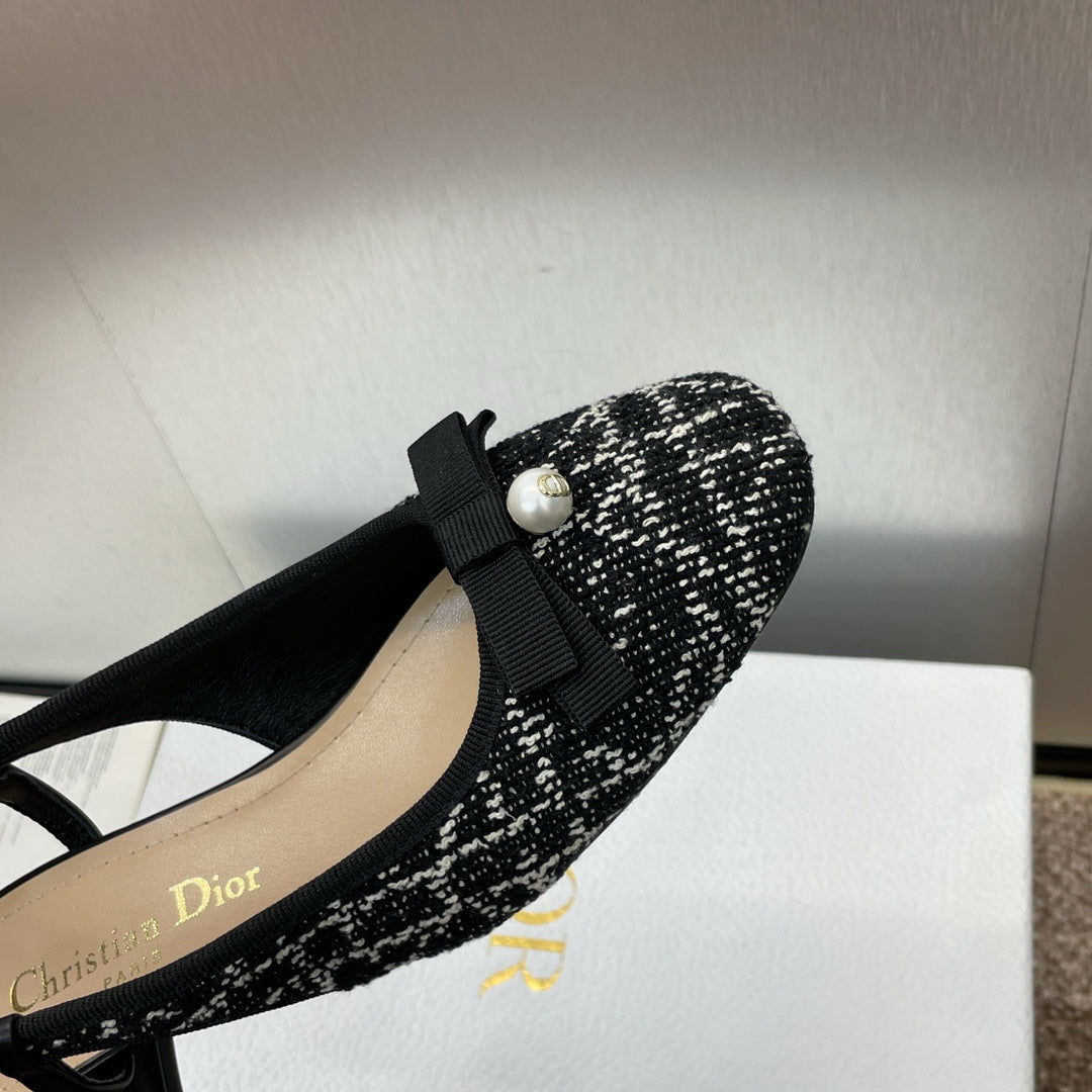 Dior Ballet Cannage Low-Heel Ballerina Flats – 2024 Spring/Summer Collection
