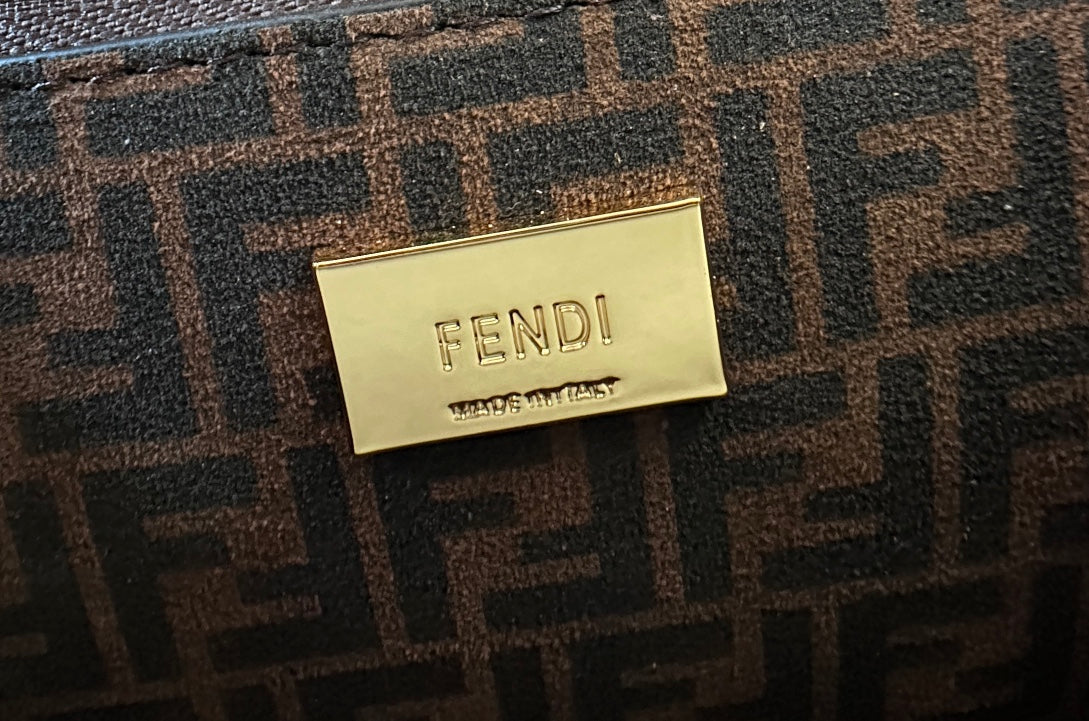 Fendi Peekaboo Classic Calfskin Satchel