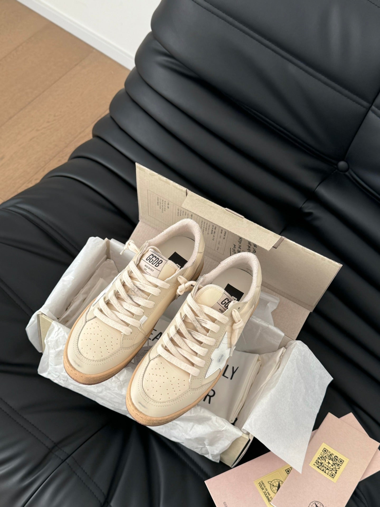 Golden Goose Graffiti Distressed Sneakers – 2024 Collection