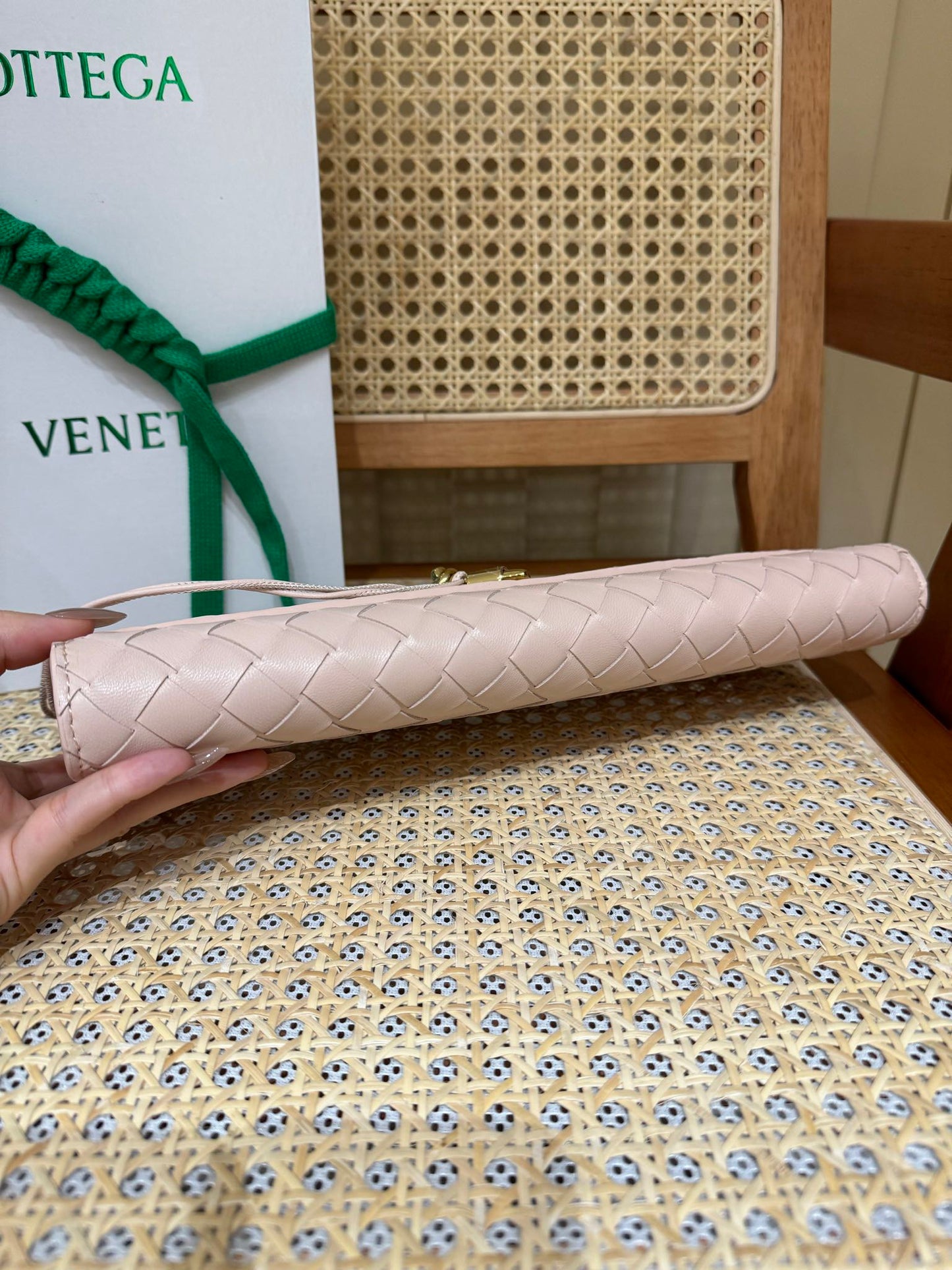 Bottega Veneta Andiamo Clutch Bag
