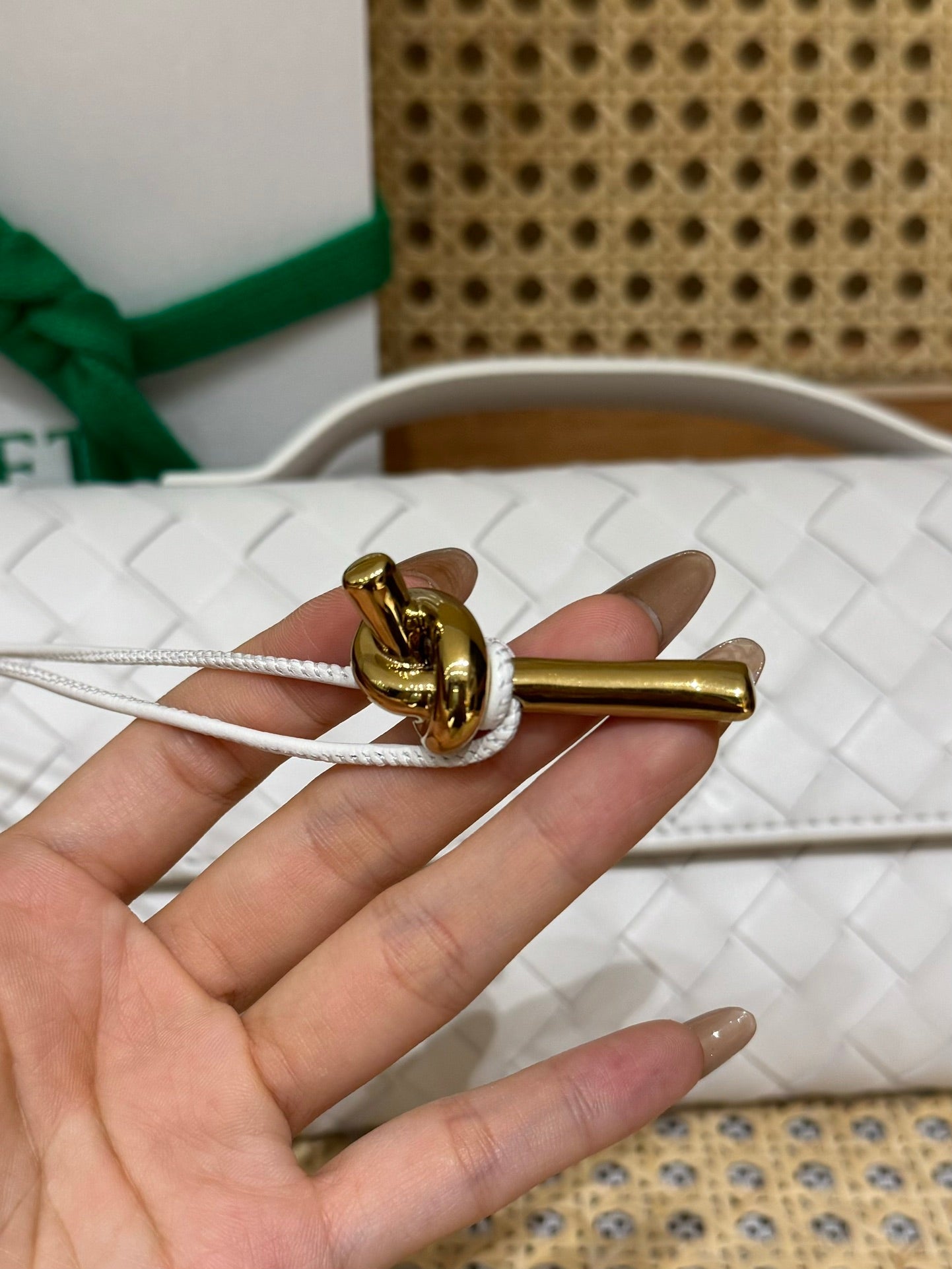 Bottega Veneta Andiamo Clutch Bag