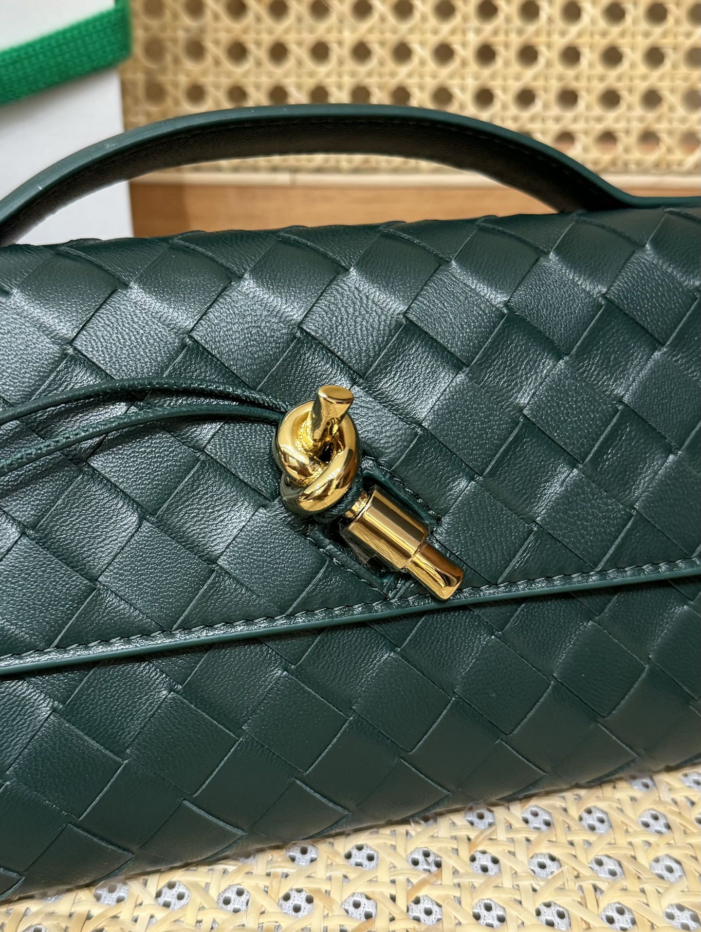 Bottega Veneta Andiamo Clutch Bag