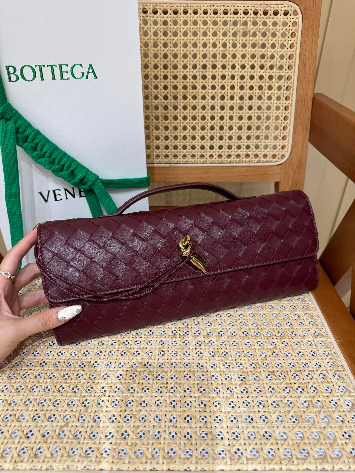 Bottega Veneta Andiamo Clutch