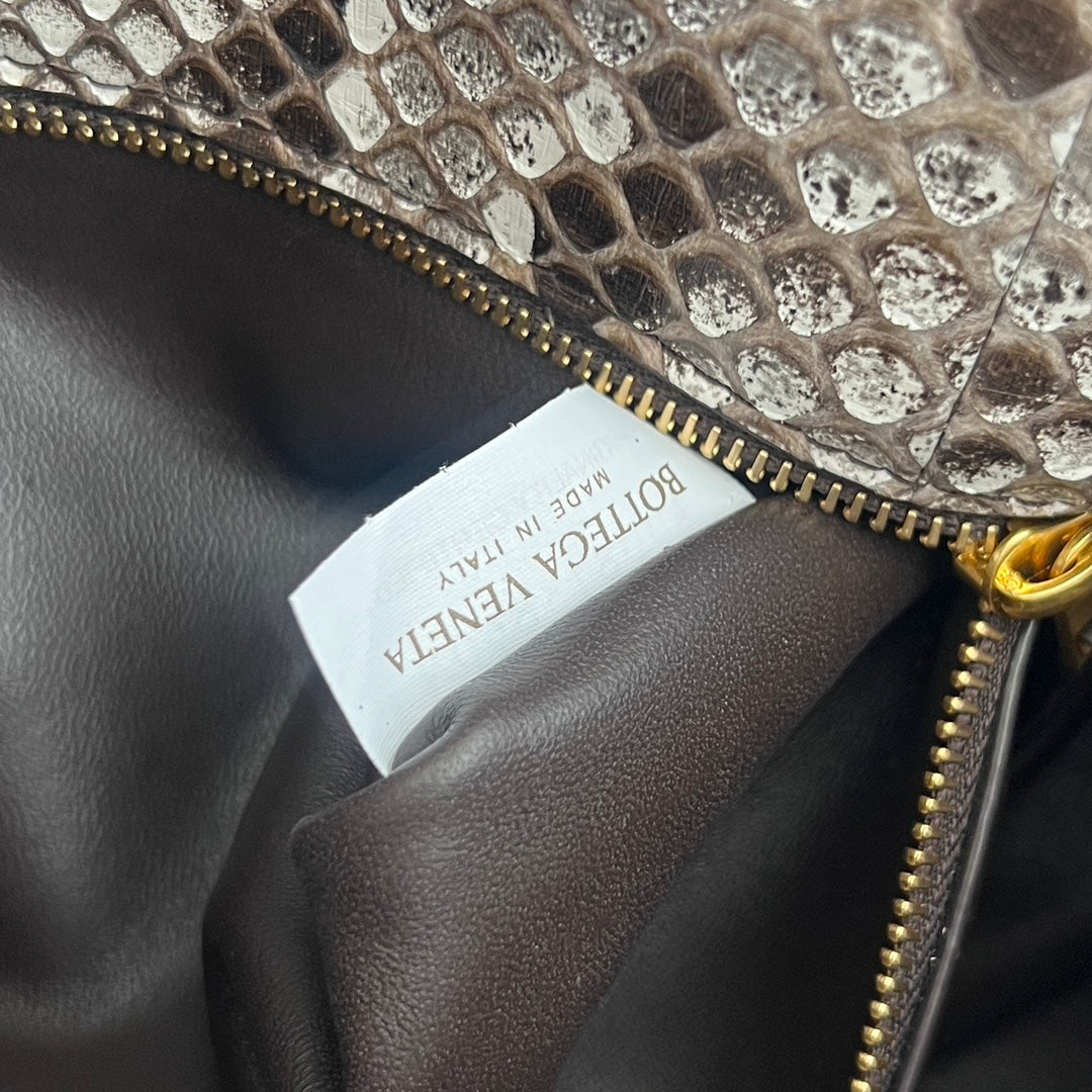 Bottega Veneta Liberta Python Crossbody Bag