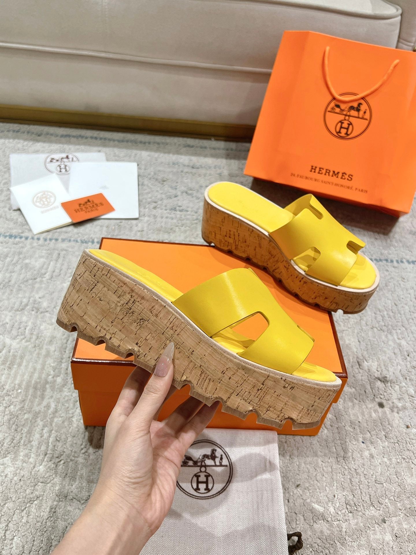 Hermès 2024 Spring/Summer Wedge Sandals – 2024 Spring/Summer Collection