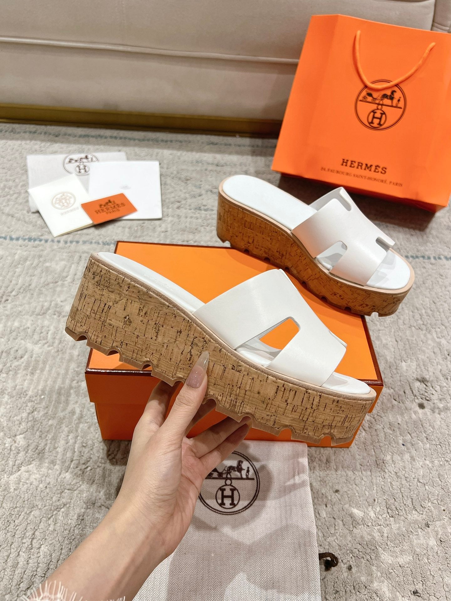 Hermès 2024 Spring/Summer Wedge Sandals – 2024 Spring/Summer Collection