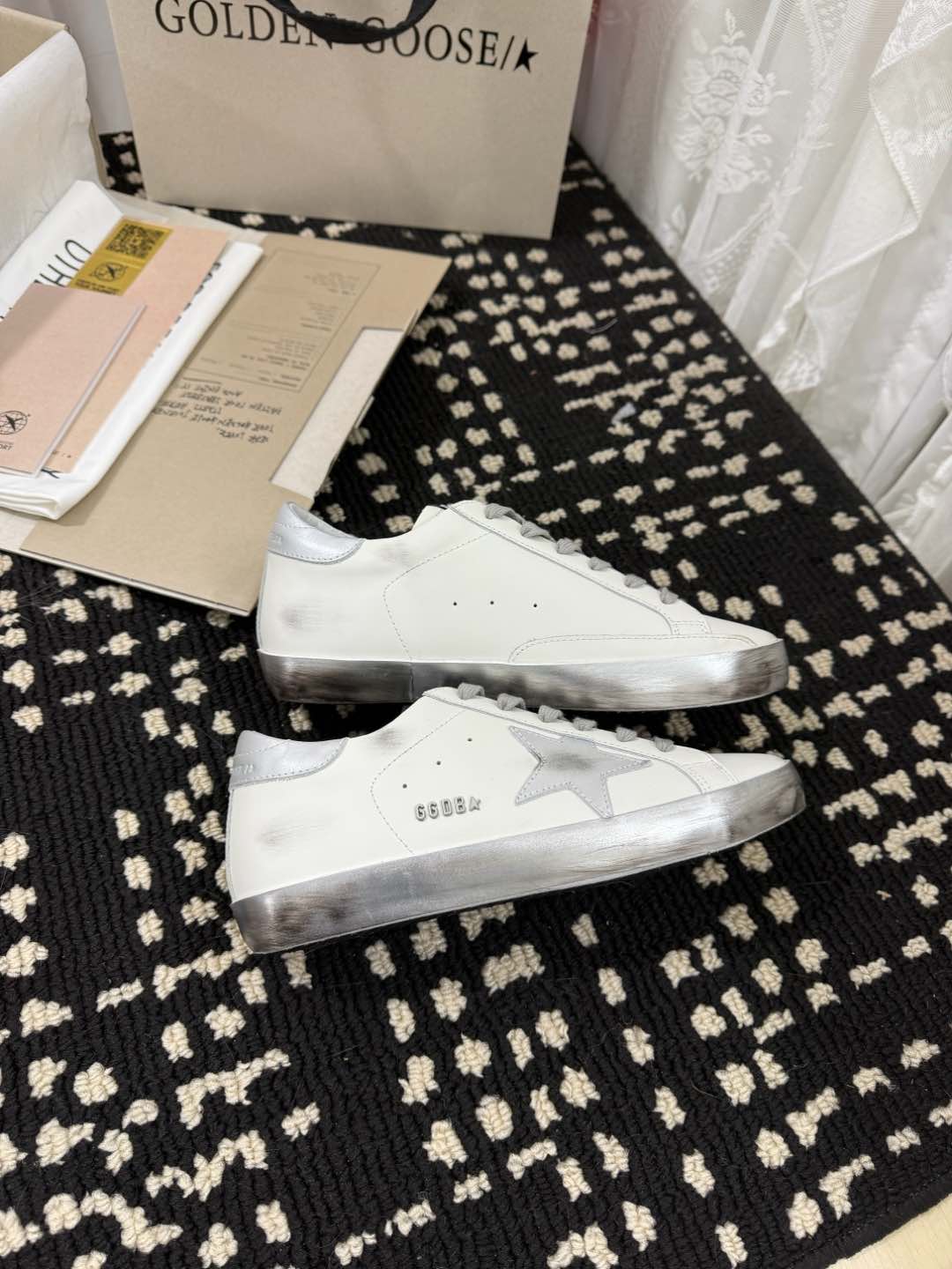 Golden Goose Super Star Leather Sneakers