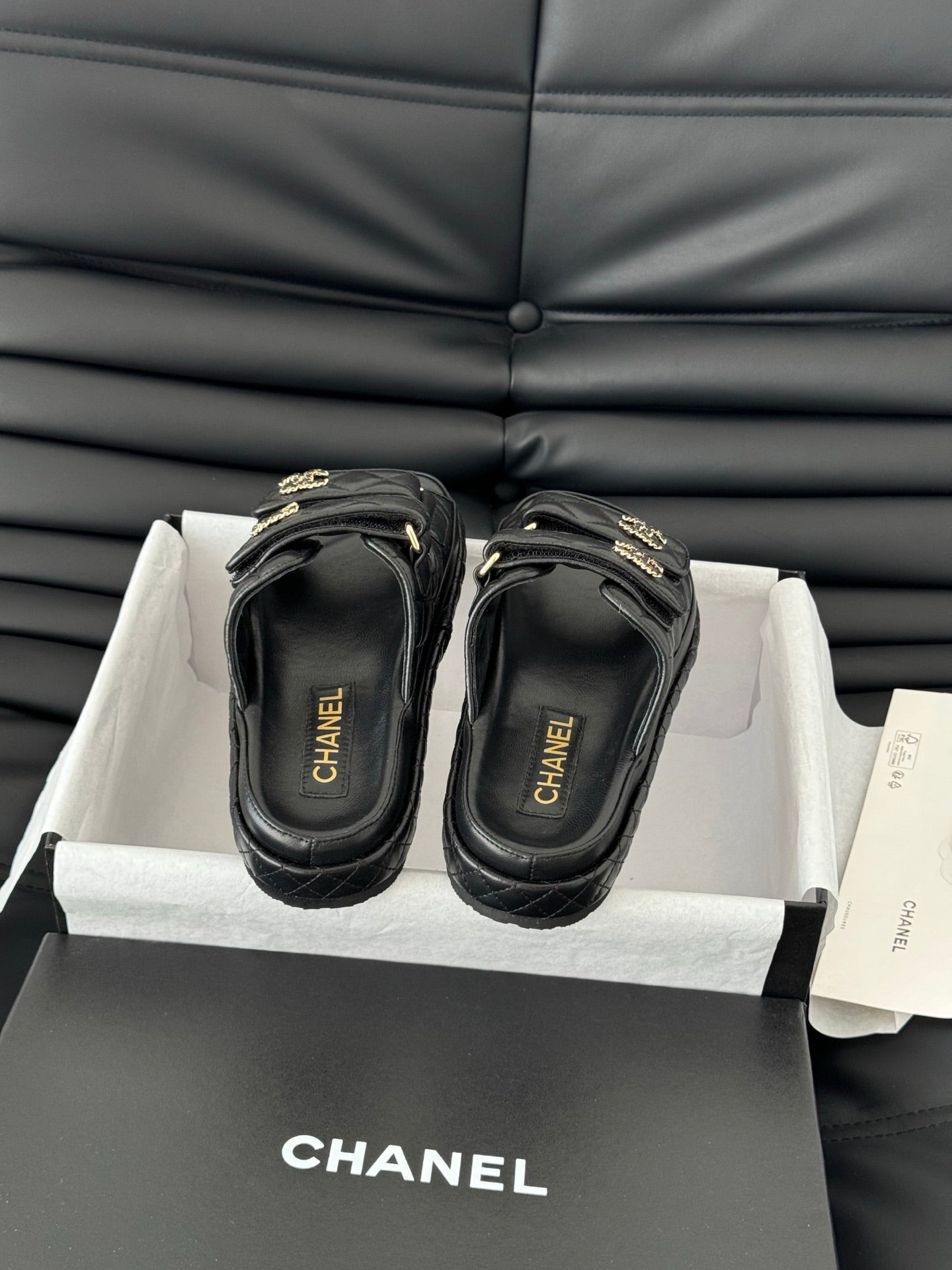 Chanel Velcro Foam Sole Sandals – 25SS Collection
