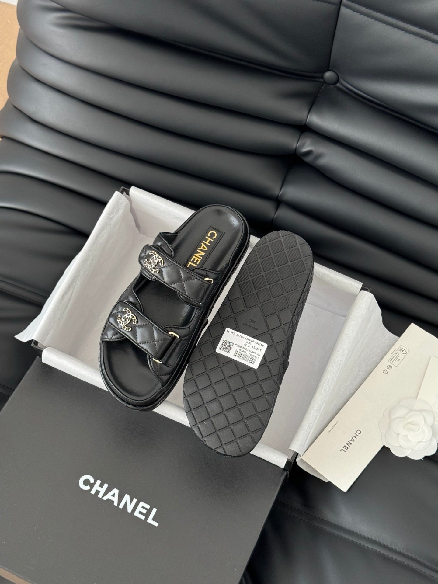 Chanel Velcro Foam Sole Sandals – 25SS Collection