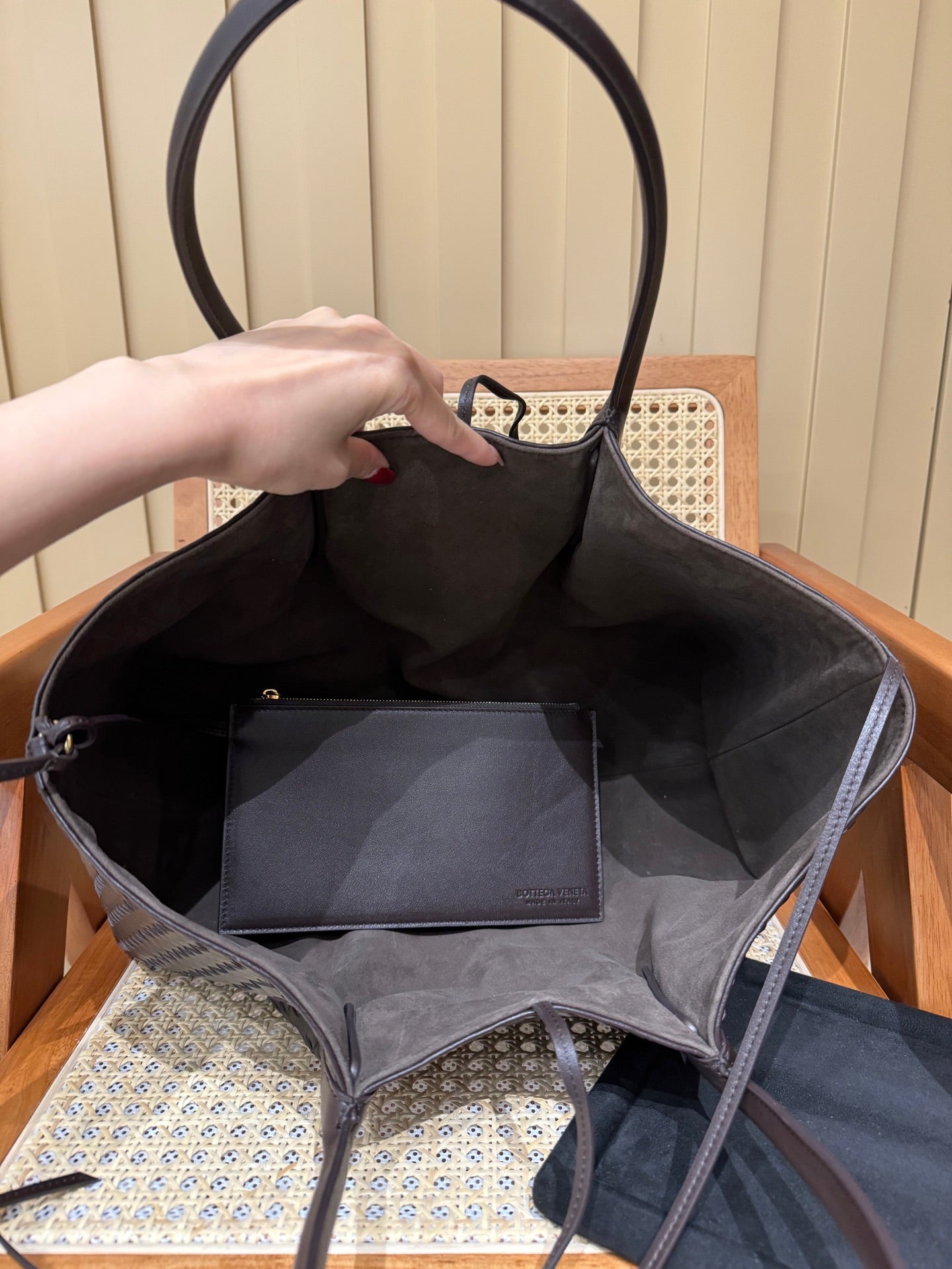Bottega Veneta Pinacoteca Reversible Large Tote Bag