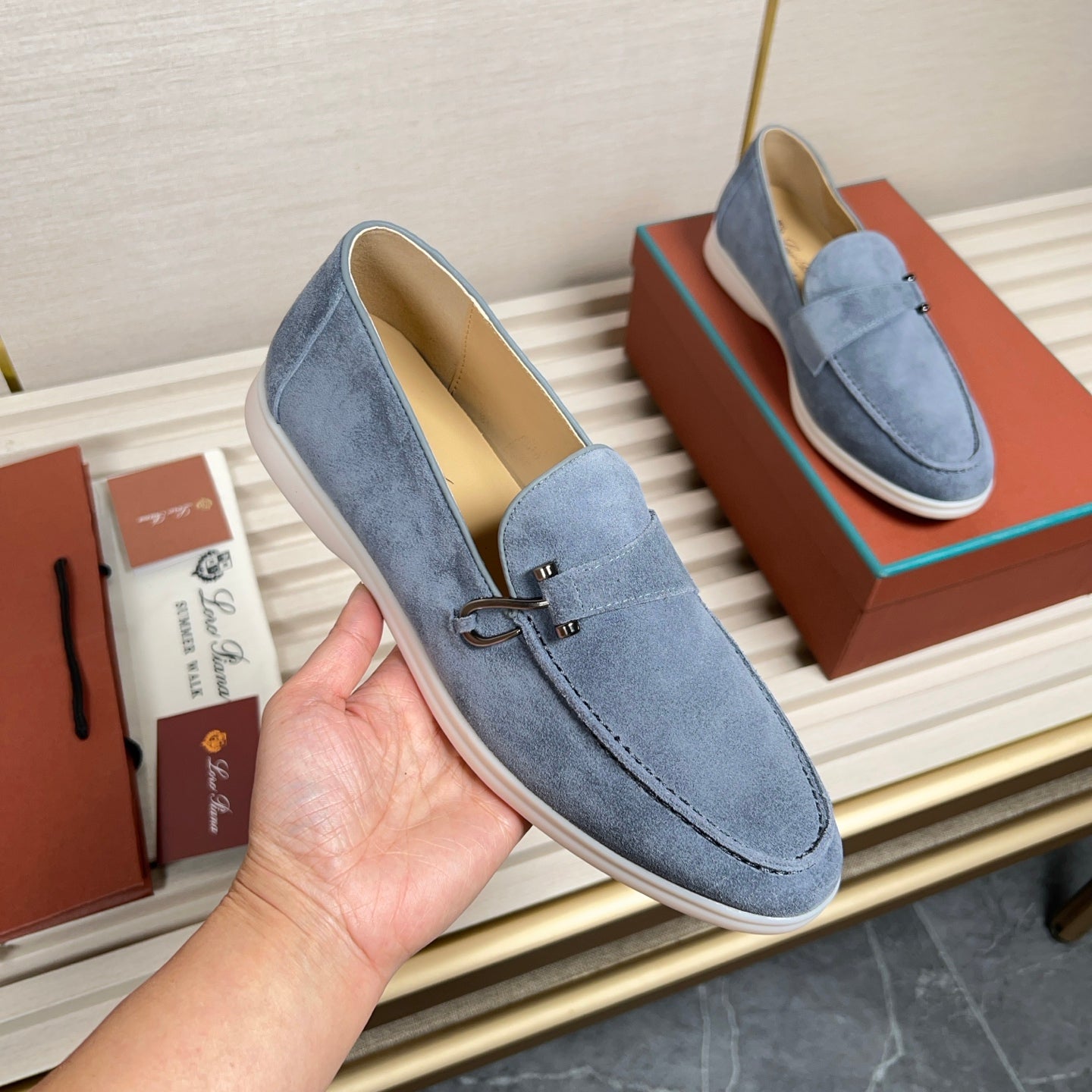 Loro Piana New Moccasin Shoes