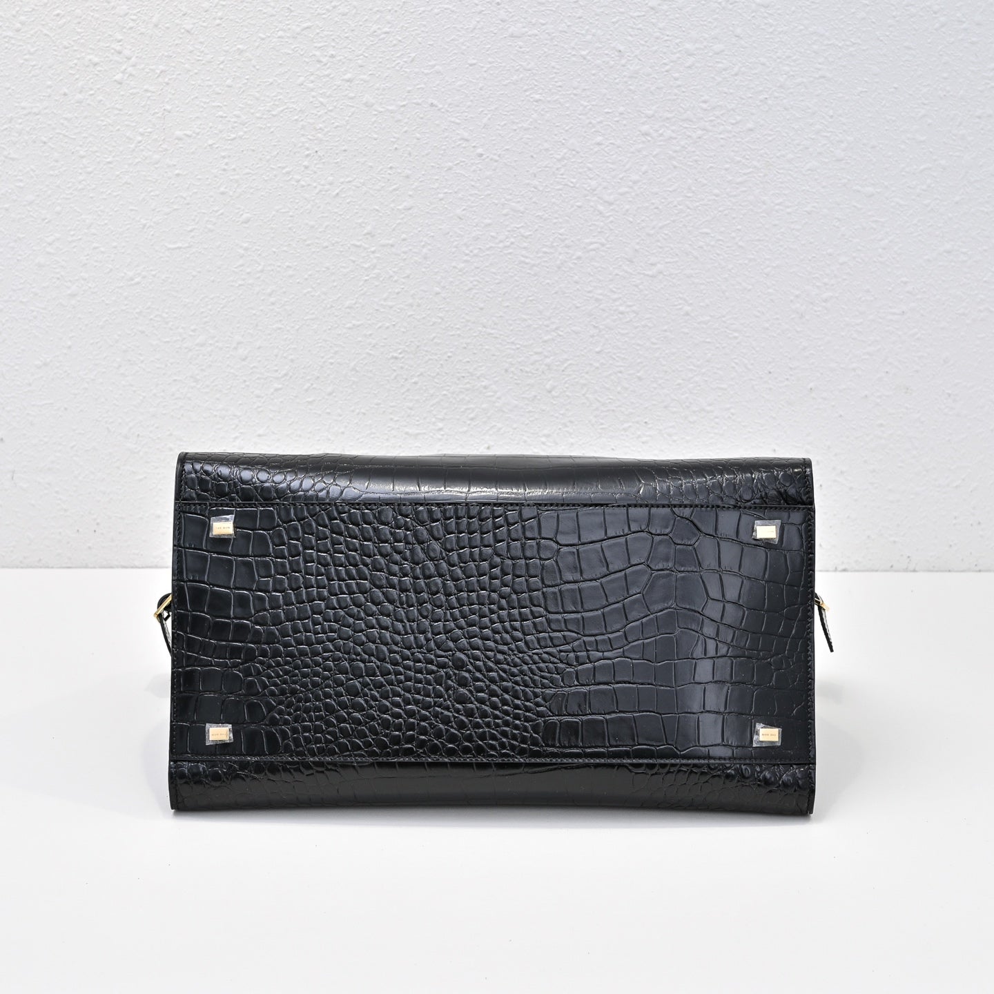 The Row Margaux Crocodile Embossed Tote