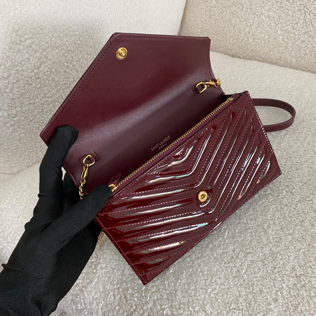 Saint Laurent Cassandre Envelope Clutch Bag