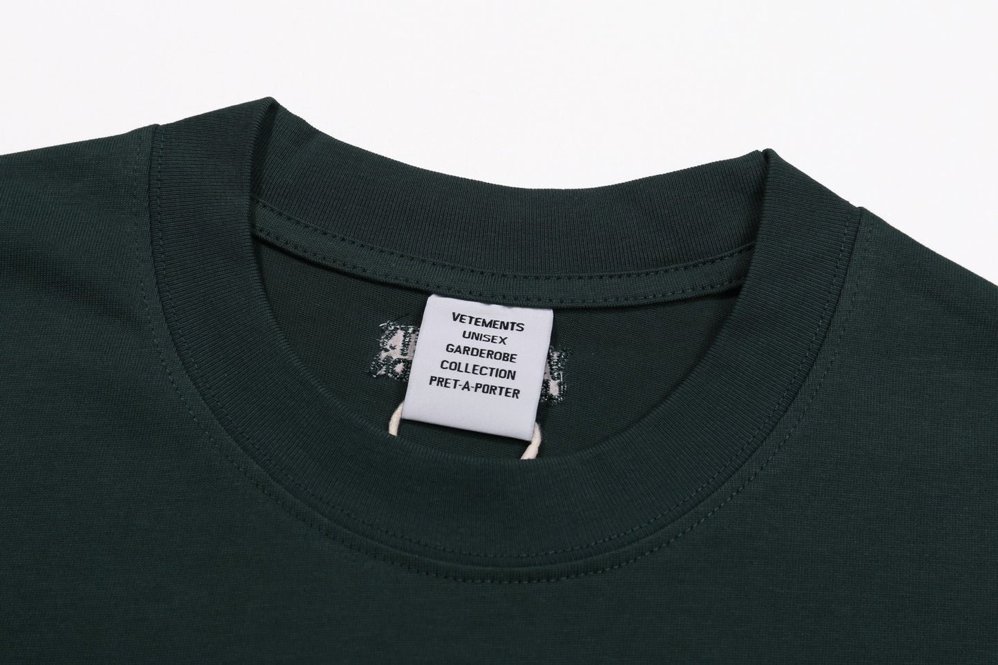Vetements Red Letter Print Relaxed T-Shirt – Spring/Summer Collection