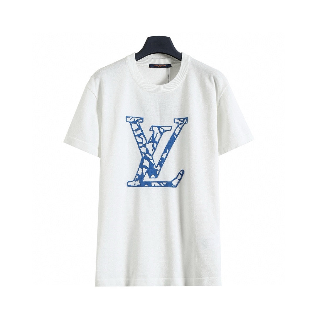 Louis Vuitton Cracked Jacquard Knit Short Sleeve – 26SS