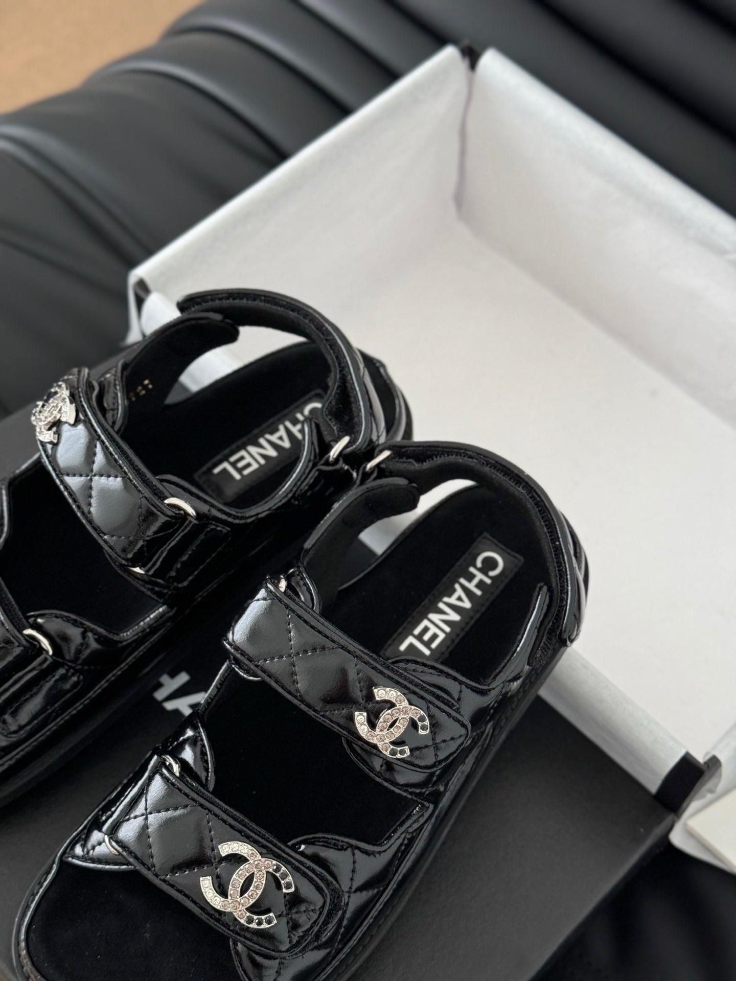 Chanel Velcro Flat Sandals – 25SS Collection