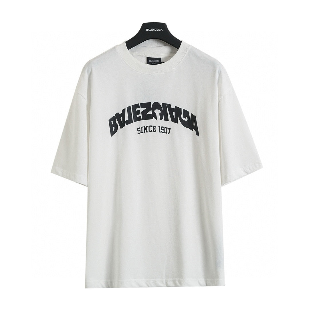 Balenciaga Inverted Garbled Letter Print T-Shirt – 26SS