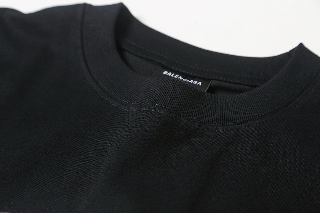 Balenciaga Inverted Garbled Letter Print T-Shirt – 26SS