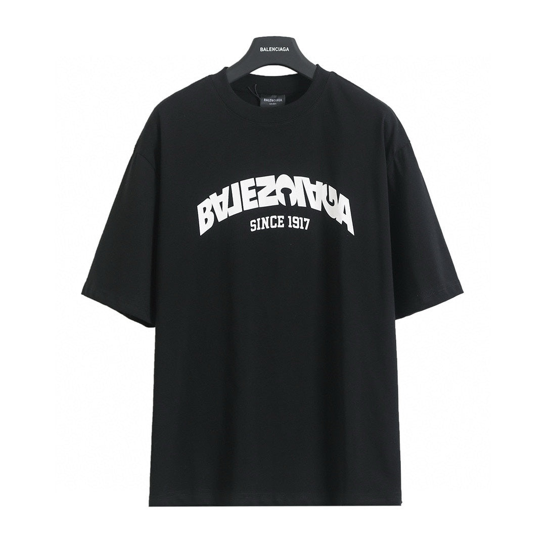 Balenciaga Inverted Garbled Letter Print T-Shirt – 26SS