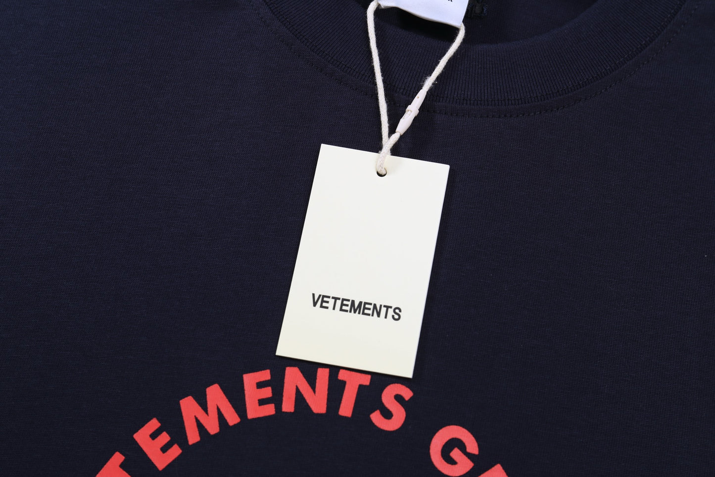 Vetements VTM Logo Print Loose T-Shirt – 2025SS