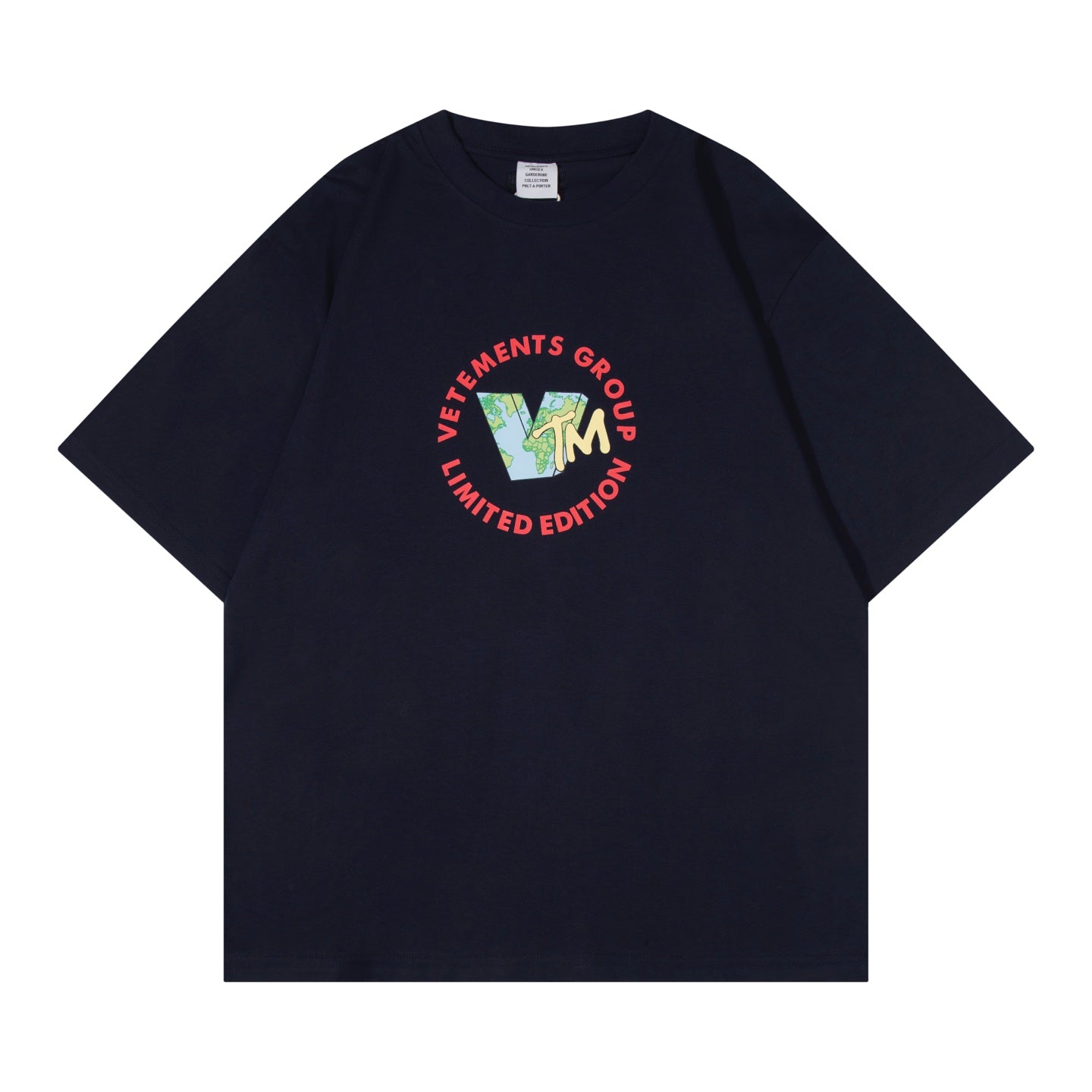 Vetements VTM Logo Print Loose T-Shirt – 2025SS