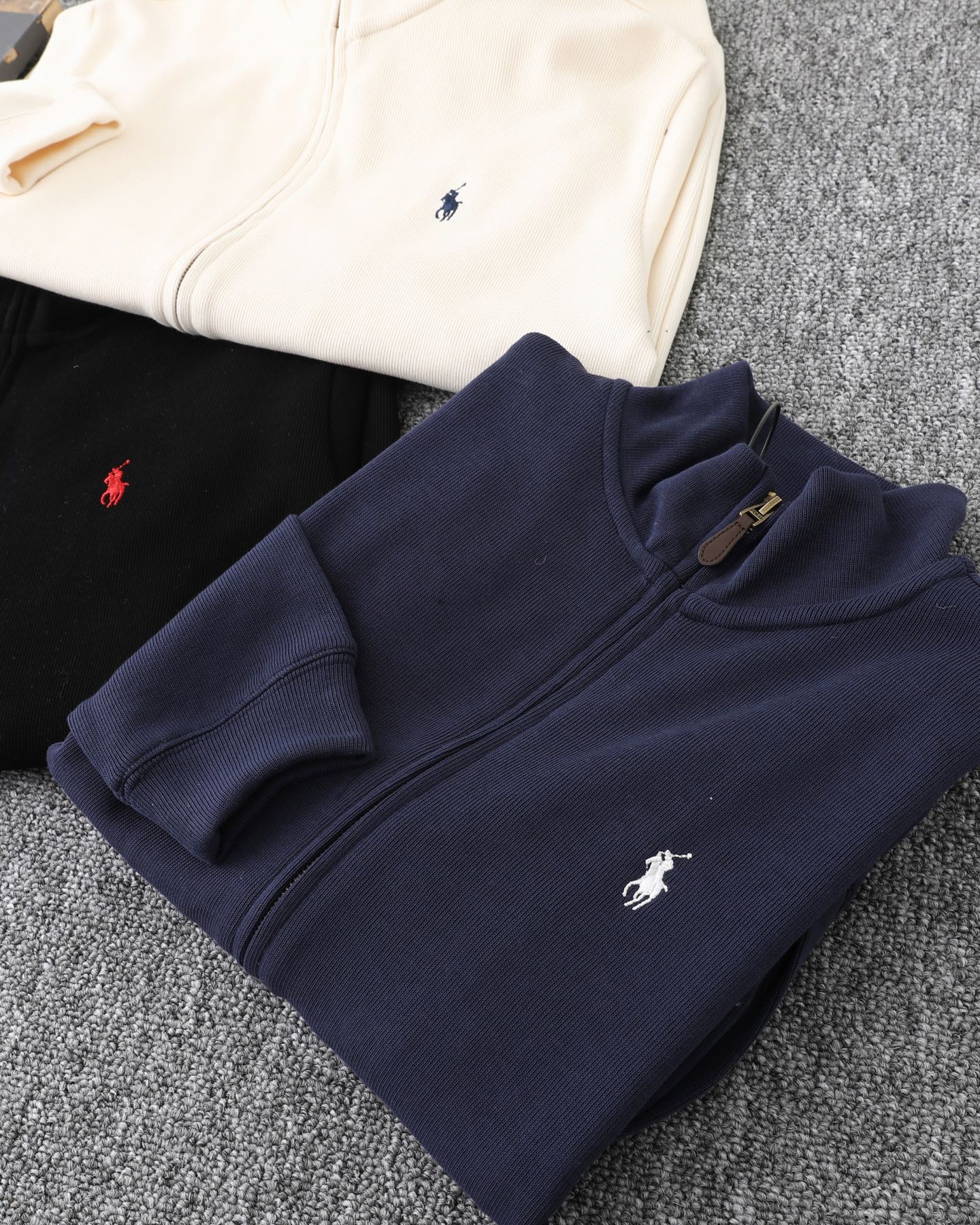 Ralph Lauren Old Money Full-Zip Sweatshirt – 25SS