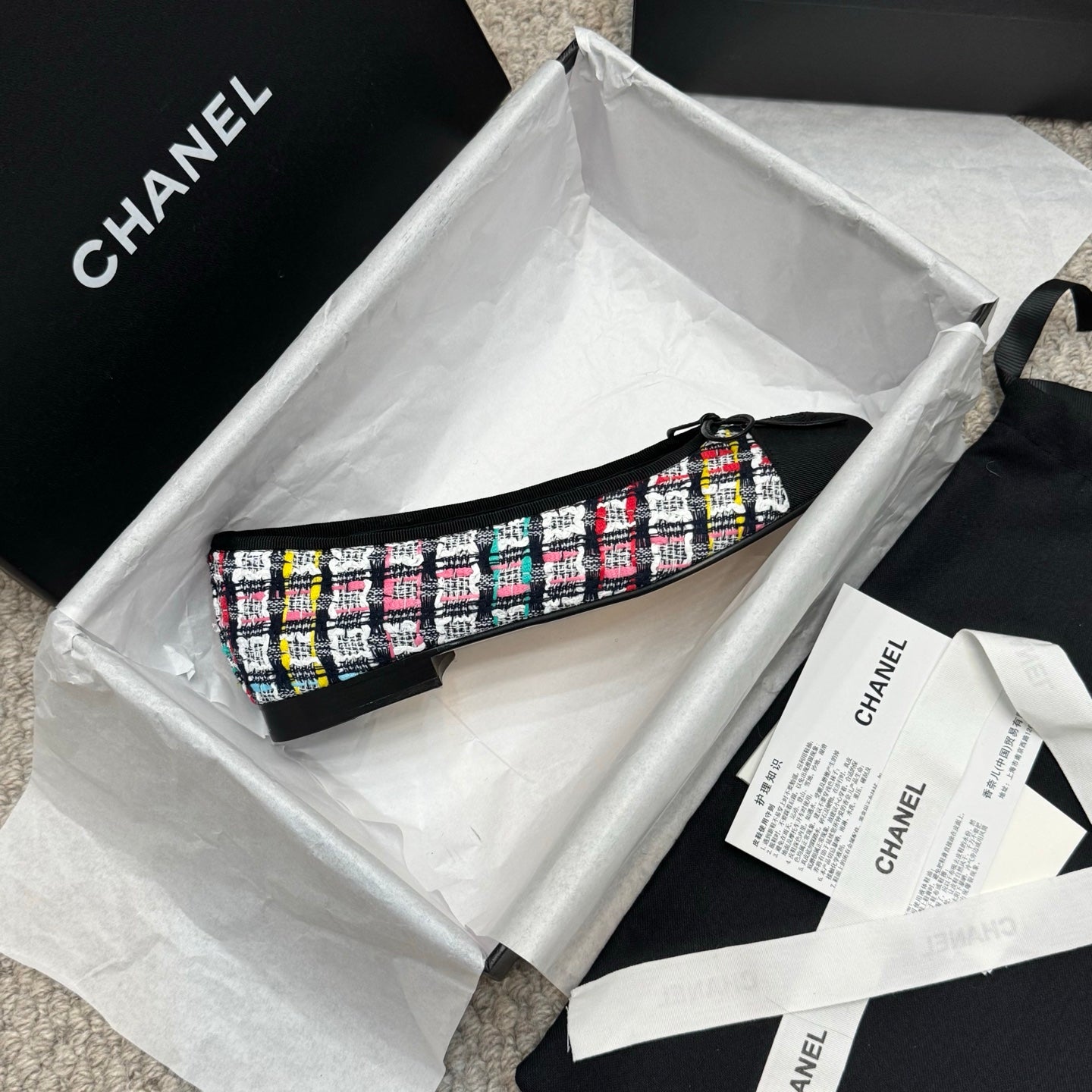 Chanel Classic Bow Ballet Flats – Spring/Summer Collection – 25SS